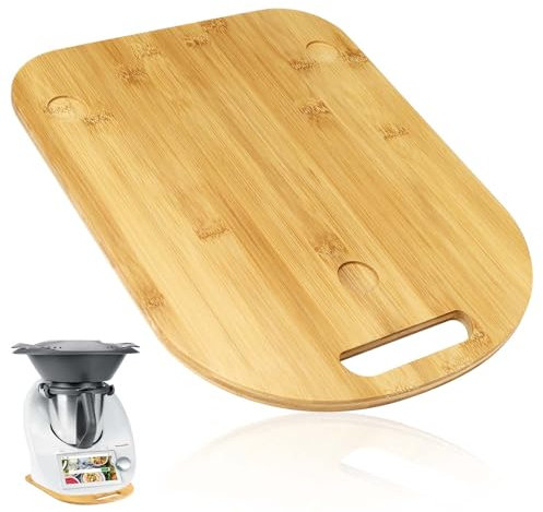 Tabla para Thermomix TM6 TM5, Tabla Deslizante para Thermomix con Pies de Goma y Deslizador para Facilitar el Movimiento, Accesorios para Thermomix TM6 TM5