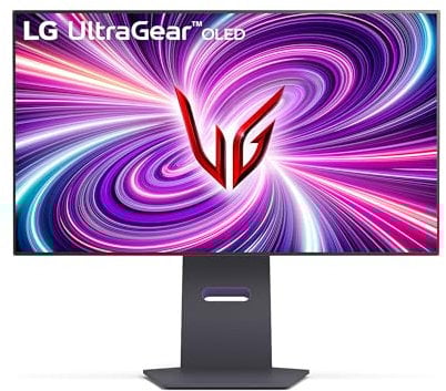 LG Electronics 32GS95UX-B.AEU UltraGear™ 4K-UHD Gaming OLED-Monitor 32 (80cm), 3840 x 2160, 0,03ms GtG, 480 Hz, HDR10, HDR™400 TRUE BLACK, NVIDIA G-Sync™ Compatible, AMD FreeSync™ Premium Pro - Grau