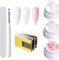 GZSYY Gel de Construction Ongle Builder Gel 3 Couleurs Gel Construction Ongle UV Nail Extension Gel UV Gel Chablon pour Ongle Gel Construction Gel Nails