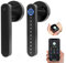 Dhiedas Smart Door Lock, 5-in-1 Indoor Electronic Fingerprint Keyboard Password Bluetooth Door Handle Lock with Keys for Home Bedroom Hotel Office Apartment - (Black)