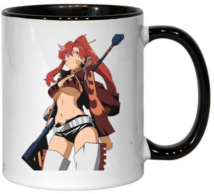 Atspauda ANIME 193 - Taza de café de cerámica, color negro