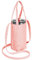 Linkidea Tumbler Carrier with Strap Compatible with YETI Rambler Tumbler 30oz, Iron °Flask Classic Tumbler 2.0 20oz/24oz/32oz, Waterbottle Sling Bag Coffee Mug Holder, Shoulder Strap, Pink