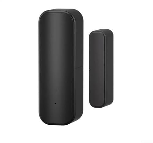 Feegow Tür-Offen-Sensor-Alarm, WLAN-Tür-Fenster-Alarmsensor mit magnetischem Sensor, intelligenter kabelloser Tür-Fensterkontakt-Öffnungs-Sicherheitsalarm für Tuya