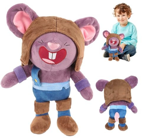 YISKY Maus Cartoon Plüsch Puppen, 30 cm, Maus Kuscheltier, Blind Eye Mäuse Plüsch, für Jungen und Mädchen