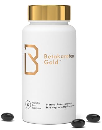Good For Me Tanning Tablets Supplement (60 Capsules) | 1 Month Supply of Betakaroten Gold® with Natural Beta Carotene Capsules | Premium Nordic Quality Tanning Capsules