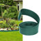 NAIZY Bordure de pelouse, 10 m, en plastique PP, rouleau de bordure de parterre, flexible, protection UV et résistance aux intempéries, vert