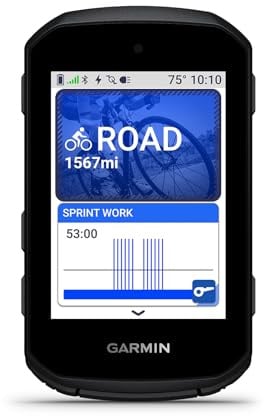 Garmin® Edge® 850, computer GPS compatto per ciclismo, display touchscreen a colori vivaci, mappatura specifica per biciclette, approfondimenti avanzati per allenamento e prestazioni