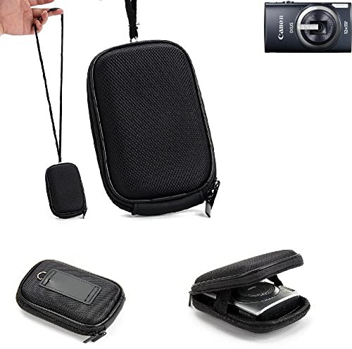 K-S-Trade Qualitativ & Innovativ Hardcase Kamera-Tasche Foto-Tasche Für Canon IXUS 265 HS Für Kompaktkamera Gürteltasche Case Schutz-Hülle