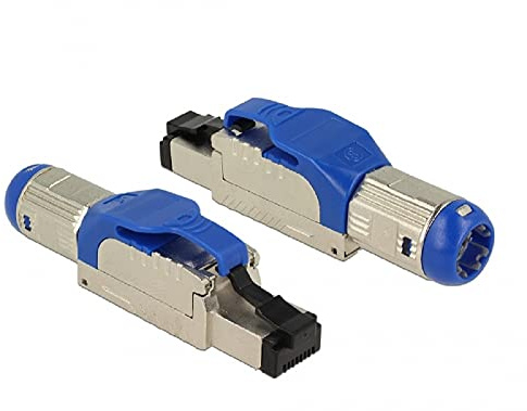 Delock RJ45 Stecker feldkonfektionierbar Cat.8.1 Metall