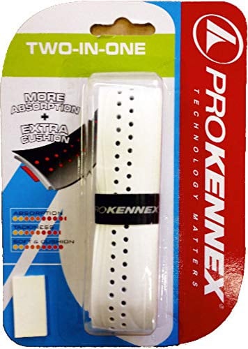 Prokennex Grip Kinetic/Two In One 12 Bl. Tennisbasisgriffband Schwarz Neu
