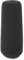 ruiruiNIE 12cm Schiuma Copertura Mic Microfono palmare Schermo Professionale intervista Microfono Copertura Spugna Manica Protettiva (Nero)