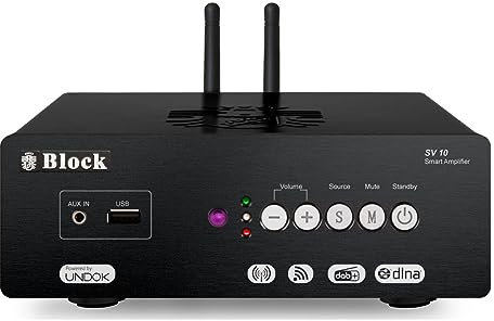 Block SV-10 Smart-Verstärker schwarz