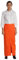CG Workwear Milano - Schlitzschürze - orange 100 X 100 cm