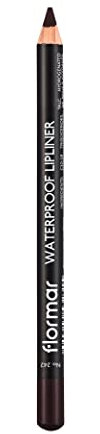 Flormar Waterproof Lipliner 242 Deep Bordeaux – Langanhaltender, Wischfester Lippenkonturenstift – Cremige Textur-für-Definierte Lippen – Für Alle Hauttöne Geeignet – Lip Pencil Naturton