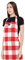Encasa Homes Delantal de cocina ajustable con bolsillos y toallero - 27x33 - Algodón ecológico, Hogar y el Restaurante, Hombres, Mujeres, Cocina, Hornead - Cheques rojos de búfalo