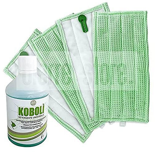 SET 4 PANNI PULILAVA FOLLETTO SP600 LIQUIDO UNIVERSALE PAVIMENTI COMPATIBILE