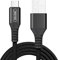 Charger Cable For Honor 90/90 Lite/70/70 Lite/X8a/X7a/X6a/Magic 6 Lite/Magic 5 Lite/Magic 4 Lite [1.5 M] 3A Nylon Braided USB TO USB C Charger Cable Data Lead Fast Charging Wire (BLACK)