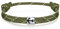 J.Endéar Bracelet Ancre Hommes Femmes, Bracelet Argent 925 Charme avec Corde Nautique pour Surfer Unisexe, Vert