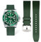 AIYIRUO Bracelets de Montre Fluorocarbone FKM Bracelet en Caoutchouc 19mm 20mm 21mm 22mm Bracelets de Montre à Dégagement Rapide Souples et Durables Bracelet de Remplacement