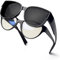 Face Shadow Polarisierte Überzieh Sonnenbrille Damen, Überbrille Sonnenbrille für Brillenträger, UV-Schutz Ultra Leicht Fit-Over Brille
