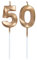 Geburtstag Zahlen Kerzen,50 Geburtstag Zahl Kerzen Geburtstagskerzen Cake Topper Geburtstag Kuchendeko Kuchen Dekoration,für Hochzeit Party Hochzeit Jahrestag Feier Lieferungen,Champagner