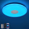JDONG Led Deckenleuchte 30CM 24W Wlan Deckenlampe kompatibel mit Alexa und Google Home, Dimmbar per App- u. Sprachsteuerung Farbwechsel, Schlafzimmer Wohnzimmer Badzimmer IP44
