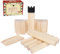 Mini Kubb Set Tabletop Game - Fun, Interactive Indoor Family Games for Adults and Kids, Natural Blocks with Travel Bag, Perfect for Office,Family Night Birthday Party Games & Holiday Toy Gifts