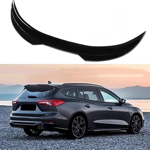 Auto Heckspoiler für Ford Focus Mk4 2019 2020 2021, Heckspoiler Flügel Lippe, Auto Spoiler Heckflügel, Kofferraumspoiler, Heckspoiler Heckflügel, Auto-Tuning-Zubehör