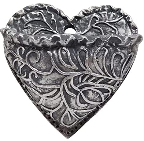 Chnegral Herzförmiger Sukkulenten Harz Blumentopf Pflanzen Sukkulenten Pflanzer Harz Liebe Tasche Hängende Sukkulenten Töpfe B