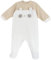 Chicco Tutina Con Apertura Patello, In Ciniglia, Pigiama Unisex - Bimbi 0-24, Beige, 3 mesi