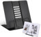 Kssvzz Leggio per Libri Metallo, Leggio da Tavolo per Libri con 6 Altezze Regolabile, Supporto per Libri Multifunzionale per Cuochi Ricette iPad, Nero