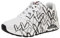 Skechers UNO Spread The Love Damen-Sneaker, White Wbgy, 42 EU