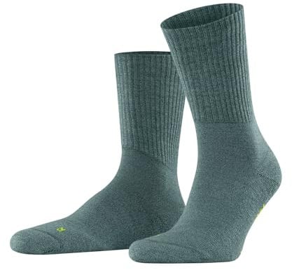 FALKE Unisex Socken Walkie Light U So Wolle Funktionsmaterial einfarbig 1 Paar, Grün Fjord 7475, 37-38