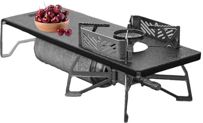 Générique Planche de Support pour réchaud de Camping, Planche de Dessus de Table pour réchaud de Camping,Planche de Table de Camping | de Support de poêle de Camping, Planche de poêle de
