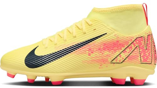 Nike Superfly 10 Club Km Fg/MG, Scarpe da Football, Lt Laser Orange/Armory Navy, 36.5 EU