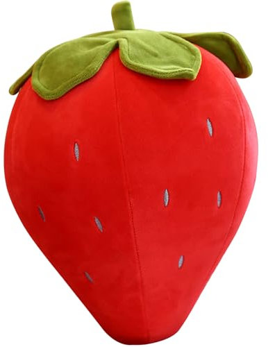 Veesper Oreiller de Fraise, Fruits Doux et Fraises en Peluche
