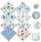 WOWOCUT Transferpapier für Weihnachts-Sublimationsmuster,8 Blatt,Infusible Transfer Ink Sheets für DIY Selbstgemachte Tassen,Becher,Schlüsselanhänger,T-Shirts(12x12 Zoll/30,5x30,5cm)