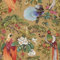 VEELIKE Oriental Ochre Yellow Bird Wallpaper Self Adhesive Chinoiserie Floral Wallpaper for Bedroom Bathroom 44.5 cm x 300 cm Wall Mural Wall Paper Removable Sticky Back Plastic Roll Renter Friendly