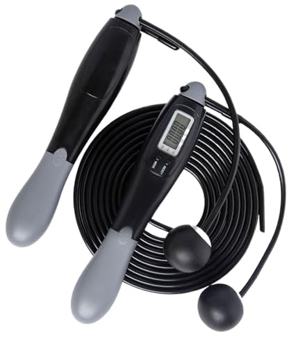 Corde à sauter avec compteur, corde à sauter réglable | Corde à sauter Comptage numérique Cordes à sauter | Corde sans fil, corde à sauter pour homme, corde à sauter numérique, pour la