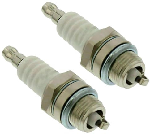 2 Pack Universal Zündkerze kompatibel mit CJ8 L6RTC L7RTC L8RTC L8RTF Kompatibel mit Rasenmäher und Gartenwerkzeuge