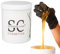 Sugaring Zuckerpaste 1000g | 100% Vegan Natur | sanfte, schmerzarme Haarentfernung | 1 Dose Zuckerwachs | seidig glatte Haut bis zu 4 Wochen | für Männer und Frauen (1000g Strong)