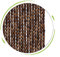 Rideau de porte en bambou naturel avec perles 60 brins (60 x 140 cm) pour intérieur/extérieur - Barrière anti-mouches élégante pour terrasse et couloir - Protection élégante contre les insectes