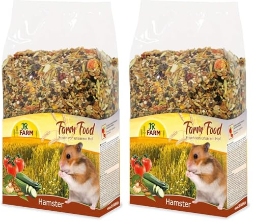 JR FARM Farm Food Hamster 500 g (Packung mit 2)