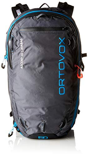 Ortovox Ascent 28 S Avabag Rucksack, 54 cm, 28 L, Black Anthracite