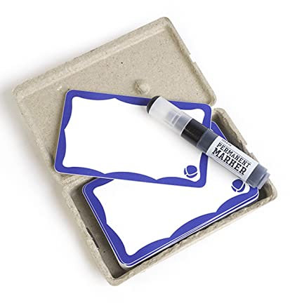 MTN WTF Permanent Stickers: Blauer Rahmen