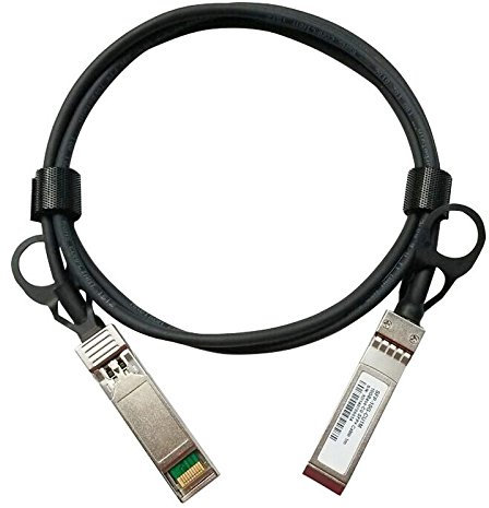 Jeirdus para Ubiquiti SFP+ Cable de cobre de conexión directa, 10Gb/s 10GBASE-CU Twinax SFP DAC Cable Pasivo 0.5 Metros