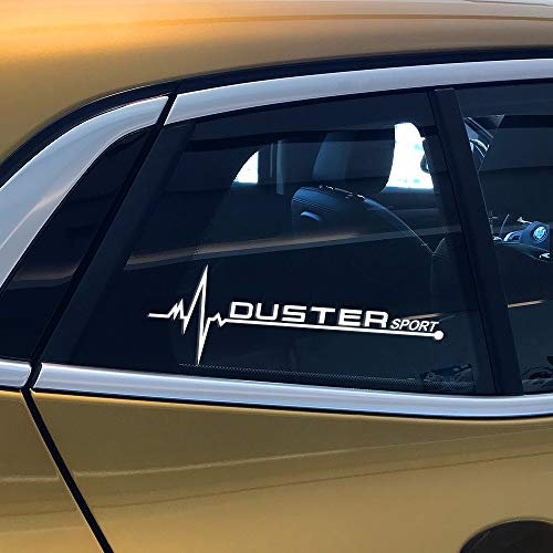 FSXTLLL Auto Fenster Aufkleber Autoaufkleber Sticker, für Renault Dacia Duster