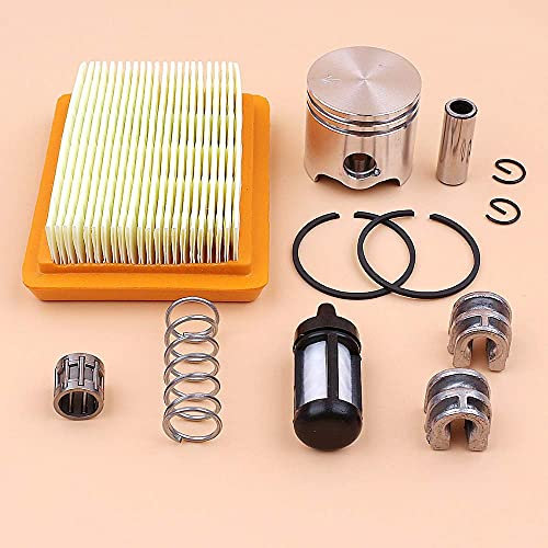 MQEIANG Kit Manicotti Occhiello Filtro Aria per Fasce Elastiche da 35 mm per Stihl FS120 FS 120 Sostituzione 4134030 2011 Parti per tagliaerba a Corde 413403020