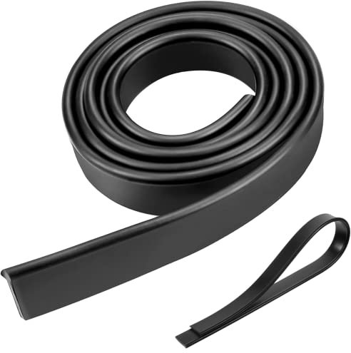 Ersatz Wischergummi Zuschneidbar 105 cm Fenster Abzieher Wischer Ersatzgummi Fensterreinigung Flexible Wischerklinge für Fensterwischer Schwarz