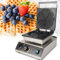 Gaufrier en acier inoxydable - 1750 W - 5 gaufres professionnelles - Gaufres à œufs - Forme de cœur - Dhl + minuteur - Page de démarrage - Gaufrier commercial - Gaufrier professionnel